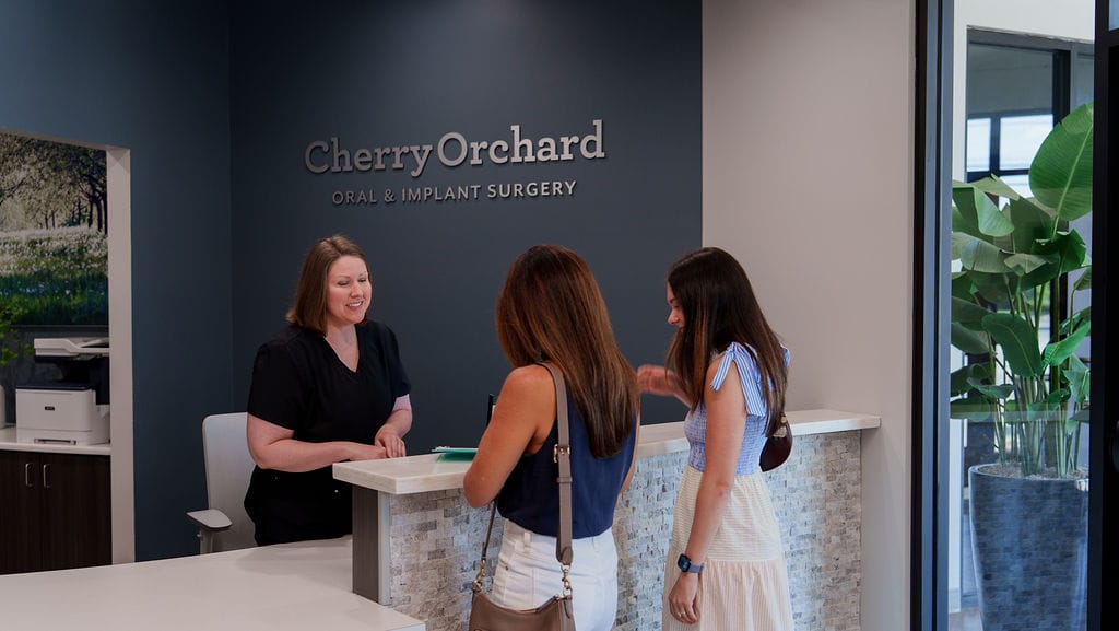 Convenient scheduling at Cherry Orchard Oral & Implant Surgery Greenville